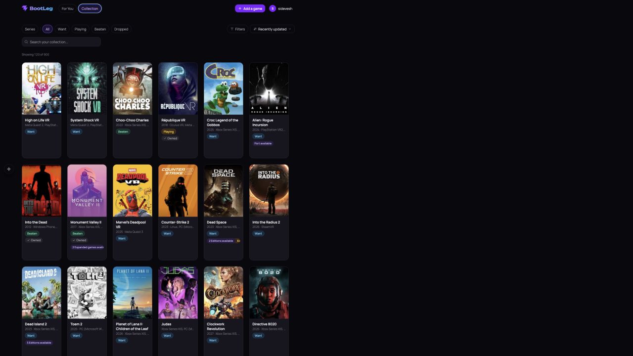 Bootleg Entropyhouse website